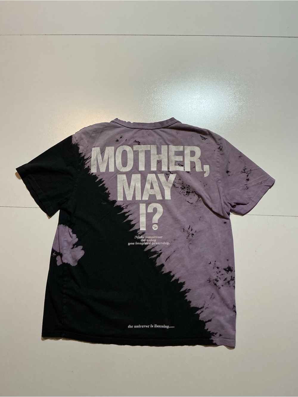 Paper Planes Roc Nation The Dreamer Mother May I Purple Tie Dye Graphic T-Shirt